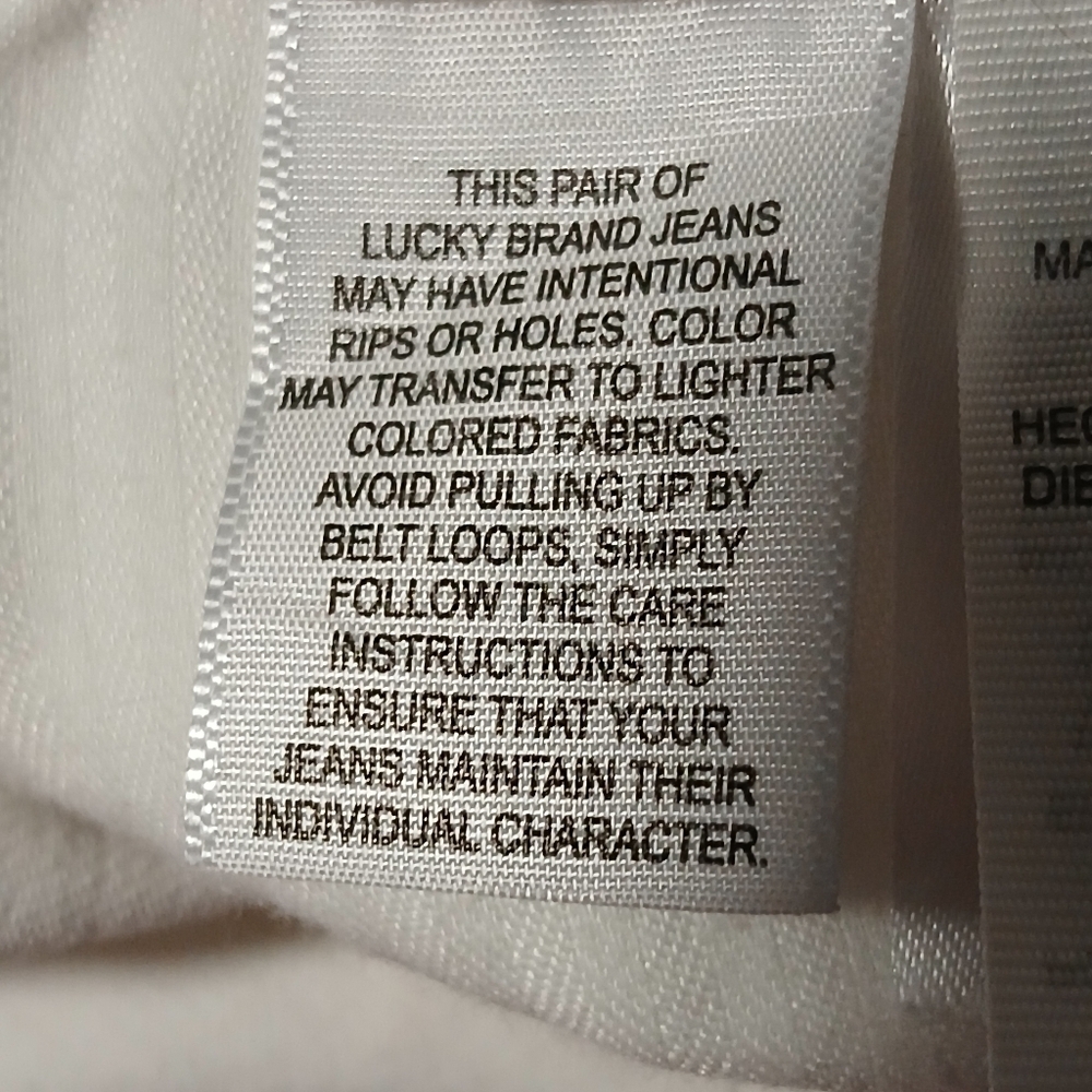 Lucky brand Ava skinny low rise white jeans 26X25 - Picture 13 of 16